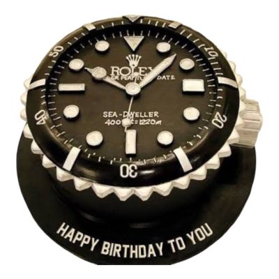 Rolex Watch Theme Cake
