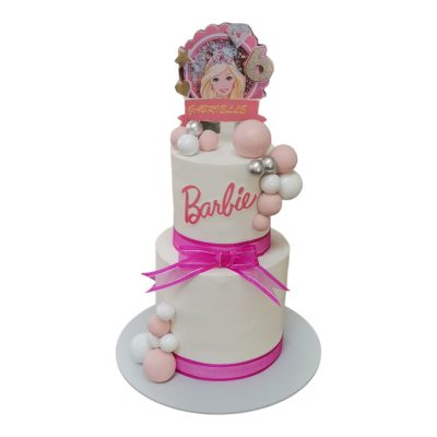 Barbie 2 Themed Birthday Cake