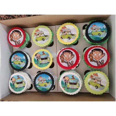Mr Bean Theme Cupcakes