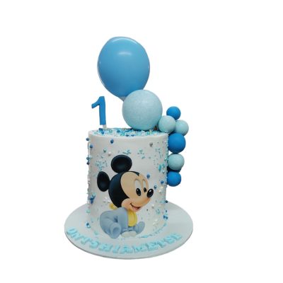 Mickey Mouse Themed Birthday Cake